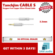 [🎶SG] TANCHJIM CABLE S Silver Plated Oxygen Free Copper 2 Pin Upgrade Cable