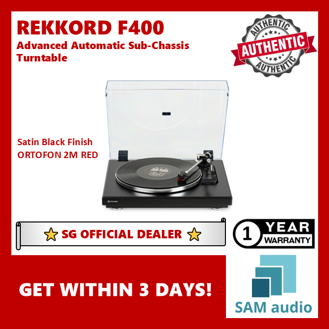 [🎶SG] REKKORD F400 Advanced Automatic Sub-Chassis Turntable