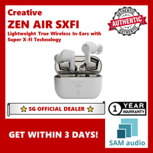 Load image into Gallery viewer, [🎶SG] CREATIVE ZEN AIR SXFI TWS - Lightweight True Wireless In-Ears with Super X-Fi Technology
