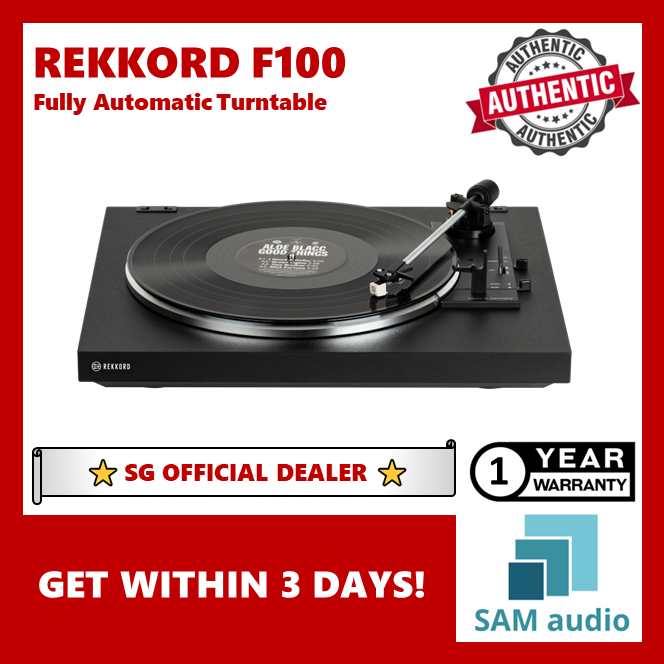 [🎶SG] REKKORD AUDIO F100 Fully Automatic Turntable