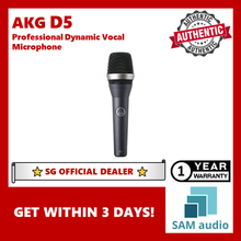 Load image into Gallery viewer, [🎶SG] AKG D5 Professional Dynamic Vocal Microphone

