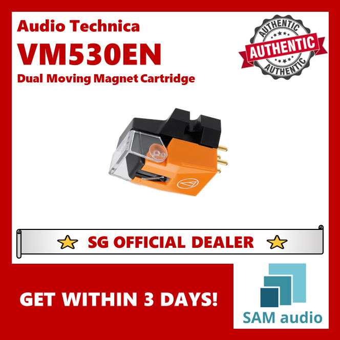 [🎶SG] AUDIO TECHNICA AT-VM530EN (VM530EN) Dual Moving Magnet Cartridge