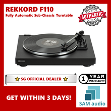 Load image into Gallery viewer, [🎶SG] REKKORD AUDIO F110 Fully Automatic Entry Level Sub-Chassis Turntable
