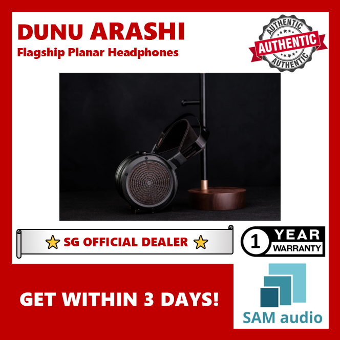 [🎶SG] DUNU Arashi Flagship Planar Headphones