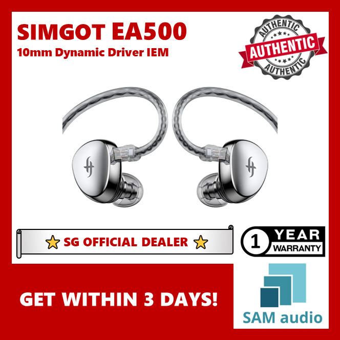 [🎶SG] SIMGOT EA500 Dynamic In-ear Monitor IEM