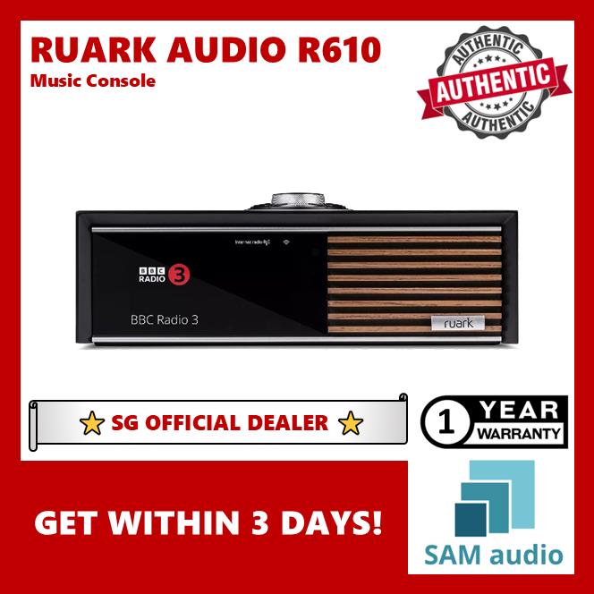 [🎶SG] RUARK AUDIO R610 Music Console All-In One Streamer DAC Amplifier