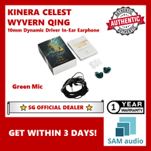 Load image into Gallery viewer, [🎶SG] KINERA CELEST WYVERN QING 10mm Dynamic Driver In-Ear Earphone
