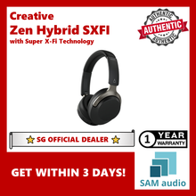 Load image into Gallery viewer, [🎶SG] CREATIVE ZEN HYBRID SXFI - Wireless Over-ear Headphones with SXFI Technology
