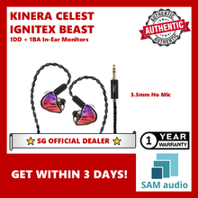 Load image into Gallery viewer, [🎶SG] KINERA CELEST IGNITEX BEAST 1DD + 1BA Hybrid Drivers In-Ear Monitors
