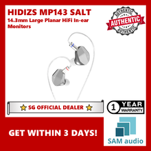 Load image into Gallery viewer, [🎶SG] HIDIZS MP143 SALT 14.3mm Large Planar HiFi In-ear Monitors
