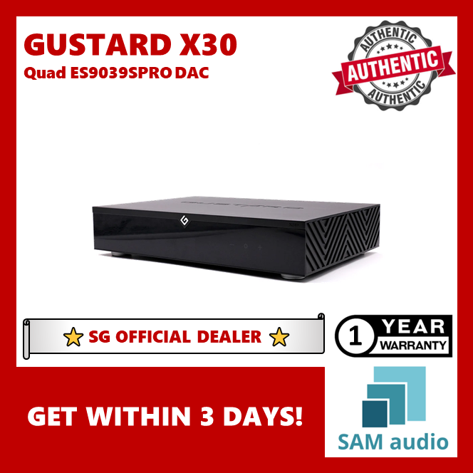 [🎶SG] GUSTARD X30 Quad ES9039SPRO Digital to Analog Converter (DAC)