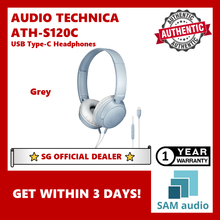 Load image into Gallery viewer, [🎶SG] AUDIO TECHNICA ATH-S120C USB Type-C Headphones
