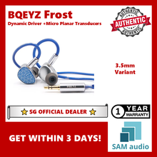 Load image into Gallery viewer, [🎶SG] BQEYZ Weather Series FROST - 10mm Dynamic Driver + Micro Planar Transducers IEM
