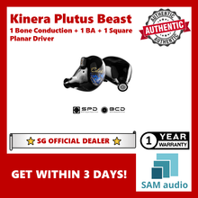 Load image into Gallery viewer, [🎶SG] Kinera Celest Plutus Beast 1 Bone Conduction Driver + 1BA + 1 Square Planar Driver
