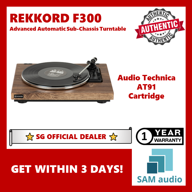 [🎶SG] REKKORD AUDIO F300 Advanced Automatic Sub-Chassis Turntable
