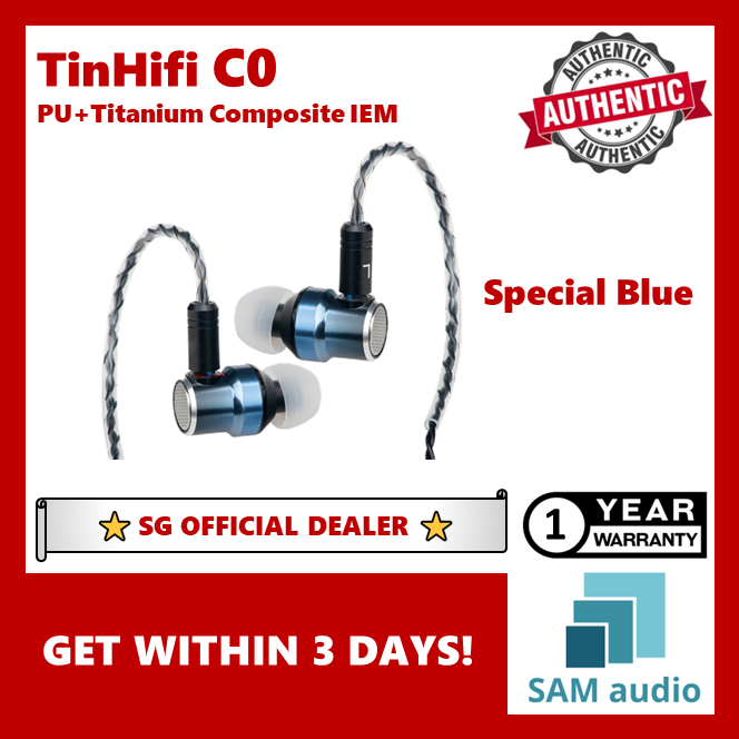 [🎶SG] TINHIFI C0 IEM PU + Titanium Composite Diaphragm