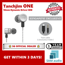 Load image into Gallery viewer, [🎶SG] TANCHJIM ONE 10mm Dynamic Driver In-ear Headphone (IEM)
