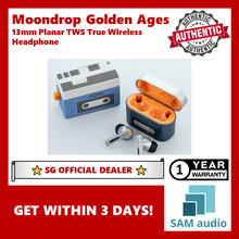 Load image into Gallery viewer, [🎶SG] MOONDROP GOLDEN AGES 13mm Planar TWS True Wireless Headphone
