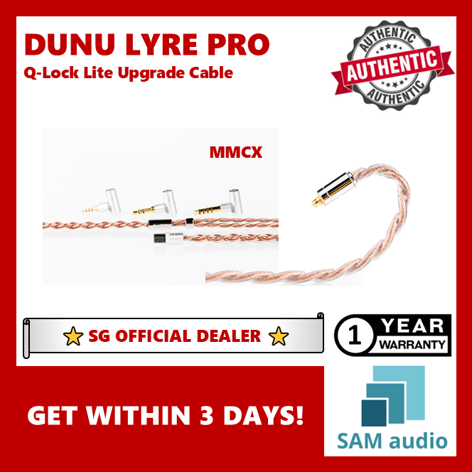 [🎶SG] DUNU LYRE PRO Q-Lock Lite Modular Plugs Upgrade Cable