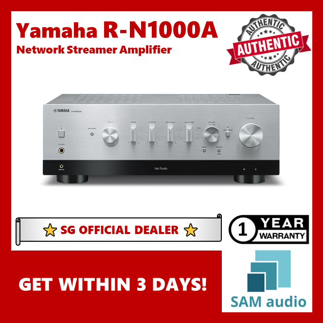 [🎶SG] YAMAHA R-N1000A (RN1000A) Network Receiver Integrated Amplifier