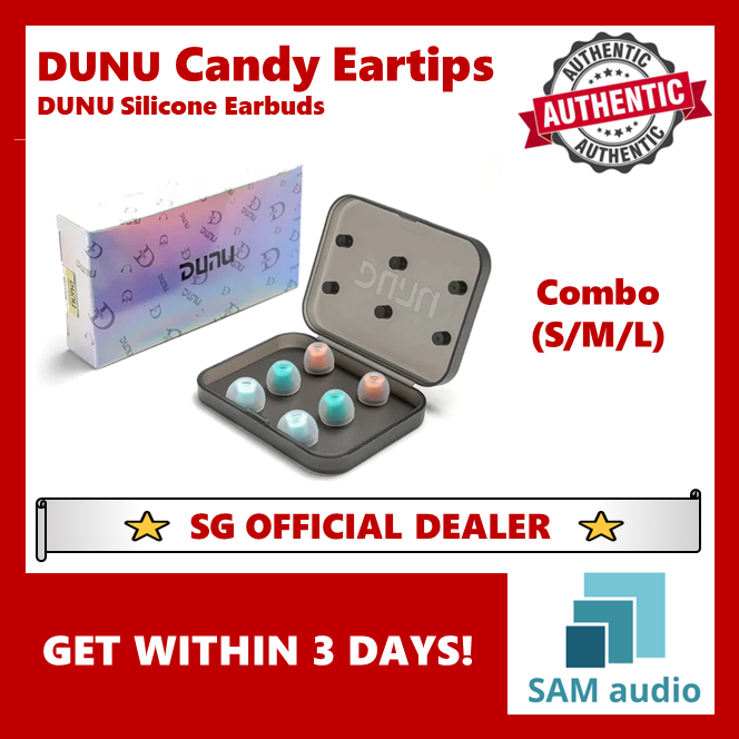 [🎶SG] DUNU CANDY Eartips Silicone Earbuds