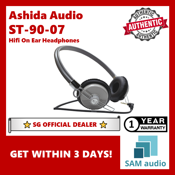 🎶SG] ASHIDA AUDIO ASHIDAVOX ST-90-07 Hifi On Ear Headphones