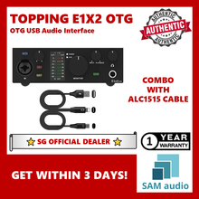 Load image into Gallery viewer, [🎶SG] TOPPING E1x2 OTG USB Audio Interface
