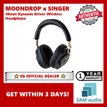 Load image into Gallery viewer, [🎶SG] MOONDROP x SINGER: EDGE 40mm Dynamic Driver Wireless Headphone
