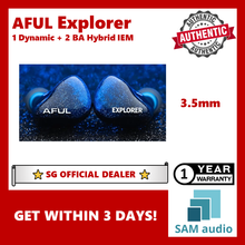 Load image into Gallery viewer, [🎶SG] AFUL Explorer 1 Dynamic + 2 BA Hybrid In-Ear Monitors IEM
