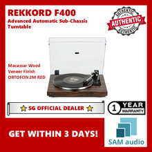 Load image into Gallery viewer, [🎶SG] REKKORD F400 Advanced Automatic Sub-Chassis Turntable
