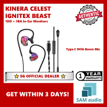 Load image into Gallery viewer, [🎶SG] KINERA CELEST IGNITEX BEAST 1DD + 1BA Hybrid Drivers In-Ear Monitors
