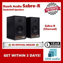 Load image into Gallery viewer, [🎶SG] RUARK AUDIO SABRE-R (SABRE R) Bookshelf Speakers

