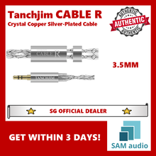 Load image into Gallery viewer, [🎶SG] TANCHJIM CABLE R Crystal Copper Silver-Plated 2 Pin Cable
