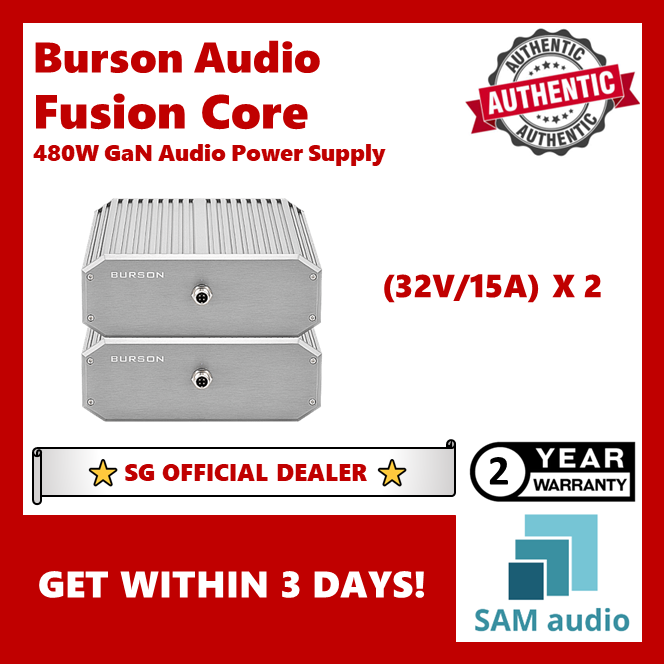 [🎶SG] BURSON AUDIO FUSION CORE 480W GaN Audio Power Supply