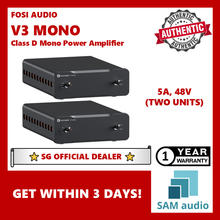 Load image into Gallery viewer, [🎶SG] FOSI AUDIO V3 MONO Power Amplifier For Home Audio Speakers, Mini Monoblock Class D Amp
