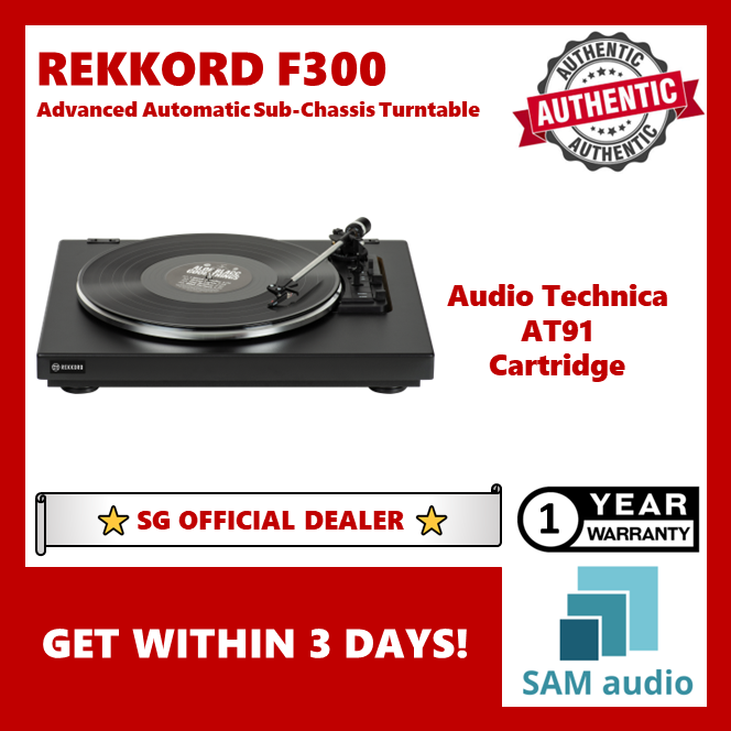 [🎶SG] REKKORD AUDIO F300 Advanced Automatic Sub-Chassis Turntable