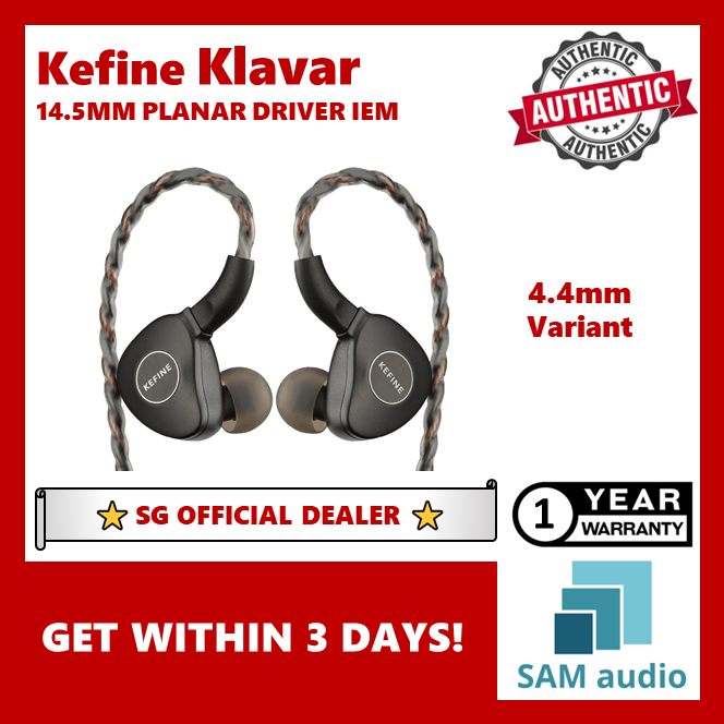 [🎶SG] Kefine Klanar 14.5MM PLANAR MAGNETIC DRIVER IEM