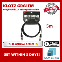 Load image into Gallery viewer, [🎶SG] KLOTZ GRG1FM Greyhound XLR Microphone Cable
