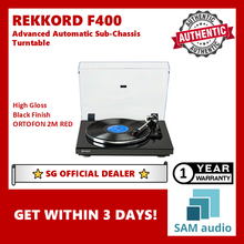 Load image into Gallery viewer, [🎶SG] REKKORD F400 Advanced Automatic Sub-Chassis Turntable
