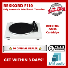 Load image into Gallery viewer, [🎶SG] REKKORD AUDIO F110 Fully Automatic Entry Level Sub-Chassis Turntable
