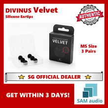 Load image into Gallery viewer, [🎶SG] DIVINUS Velvet Replacement Silicone Eartips
