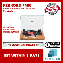 Load image into Gallery viewer, [🎶SG] REKKORD F400 Advanced Automatic Sub-Chassis Turntable
