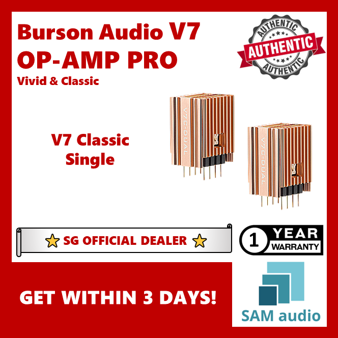 🎶SG] BURSON AUDIO V7 Vivid Pro / V7 Classic Pro - Supreme Sound