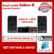 Load image into Gallery viewer, [🎶SG] RUARK AUDIO SABRE-R (SABRE R) Bookshelf Speakers
