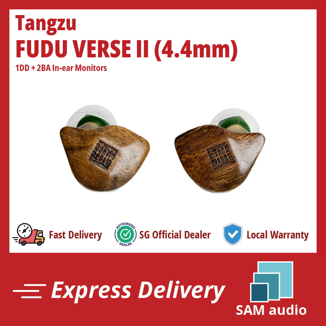 [🎶SG] TANGZU FUDU VERSE II (DUFU) - 1DD + 2BA In-ear Monitors – SAM ...