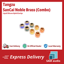 Load image into Gallery viewer, [🎶SG] TANGZU TANG SANCAI NOBLE BRASS EDITION - Liquid Silicone Hybrid Eartips
