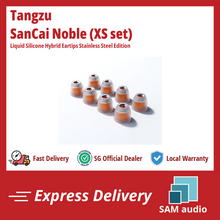 Load image into Gallery viewer, [🎶SG] TANGZU TANG SANCAI NOBLE Liquid Silicone Hybrid Eartips Stainless Steel Edition
