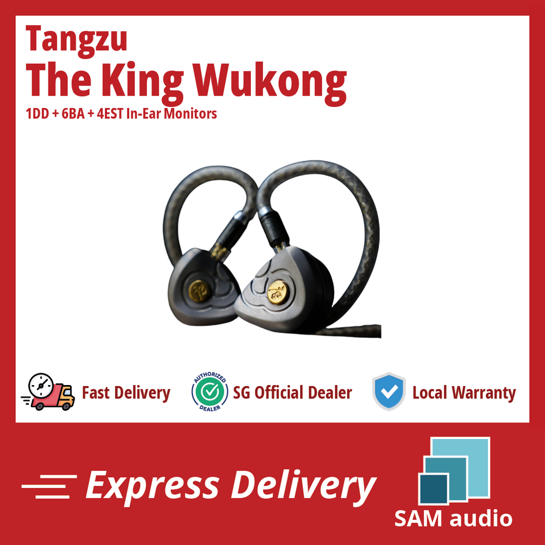 [🎶SG] TANGZU THE KING WUKONG 1DD + 6BA + 4EST In-Ear Monitors