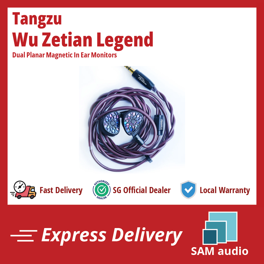 🎶SG] TANGZU WU ZETIAN LEGEND Dual Planar Magnetic In-ear Monitors