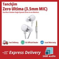 [🎶SG] TANCHJIM ZERO ULTIMA Dual Rear Chamber Single Dynamic Driver In-ear Monitors